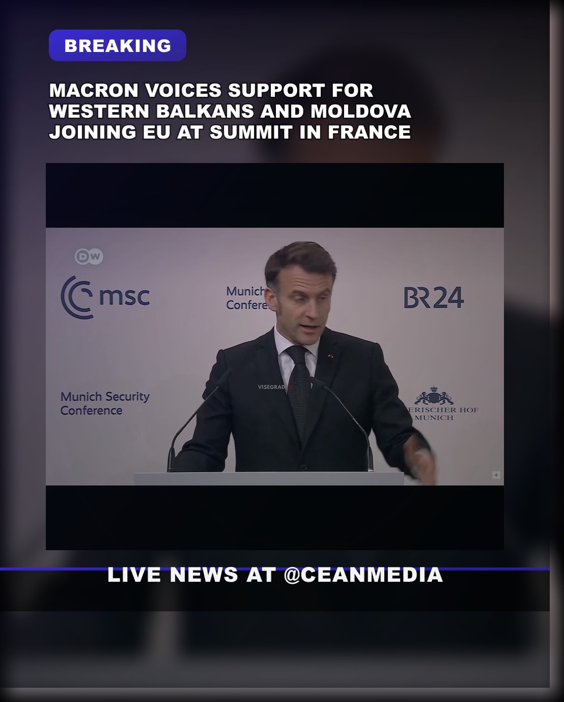 Illustrative photo for: EU enlargement confidence boost: Macron calls Western