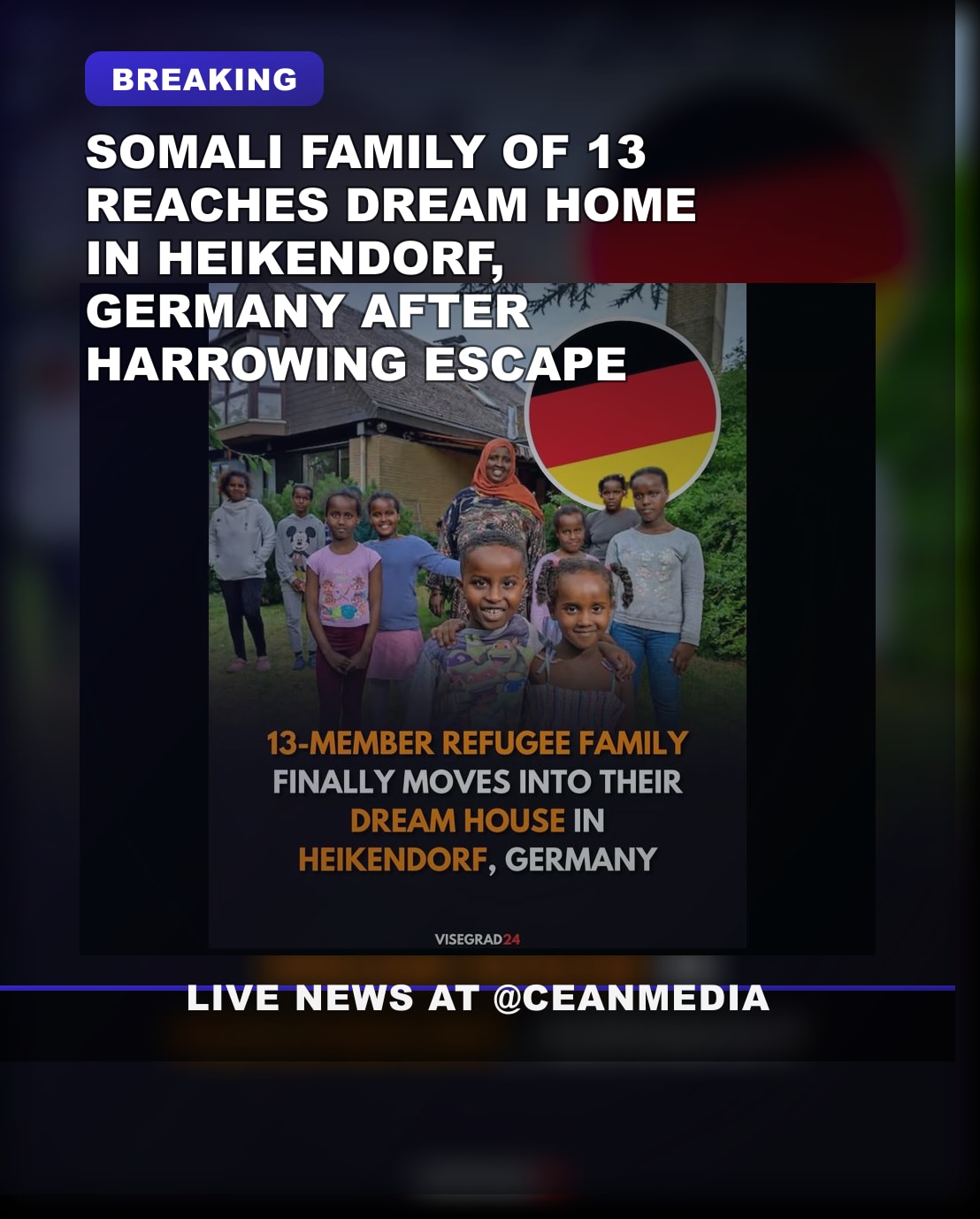 Illustrative photo for: Somali family settles in Germany: Dream Home in Heikendorf