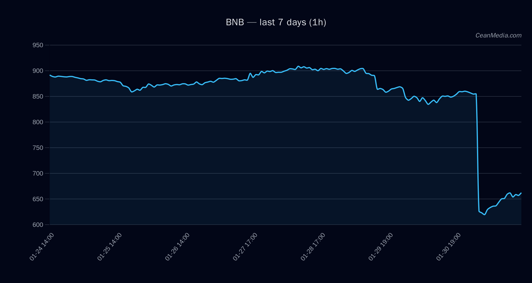 BNB technical analysis chart