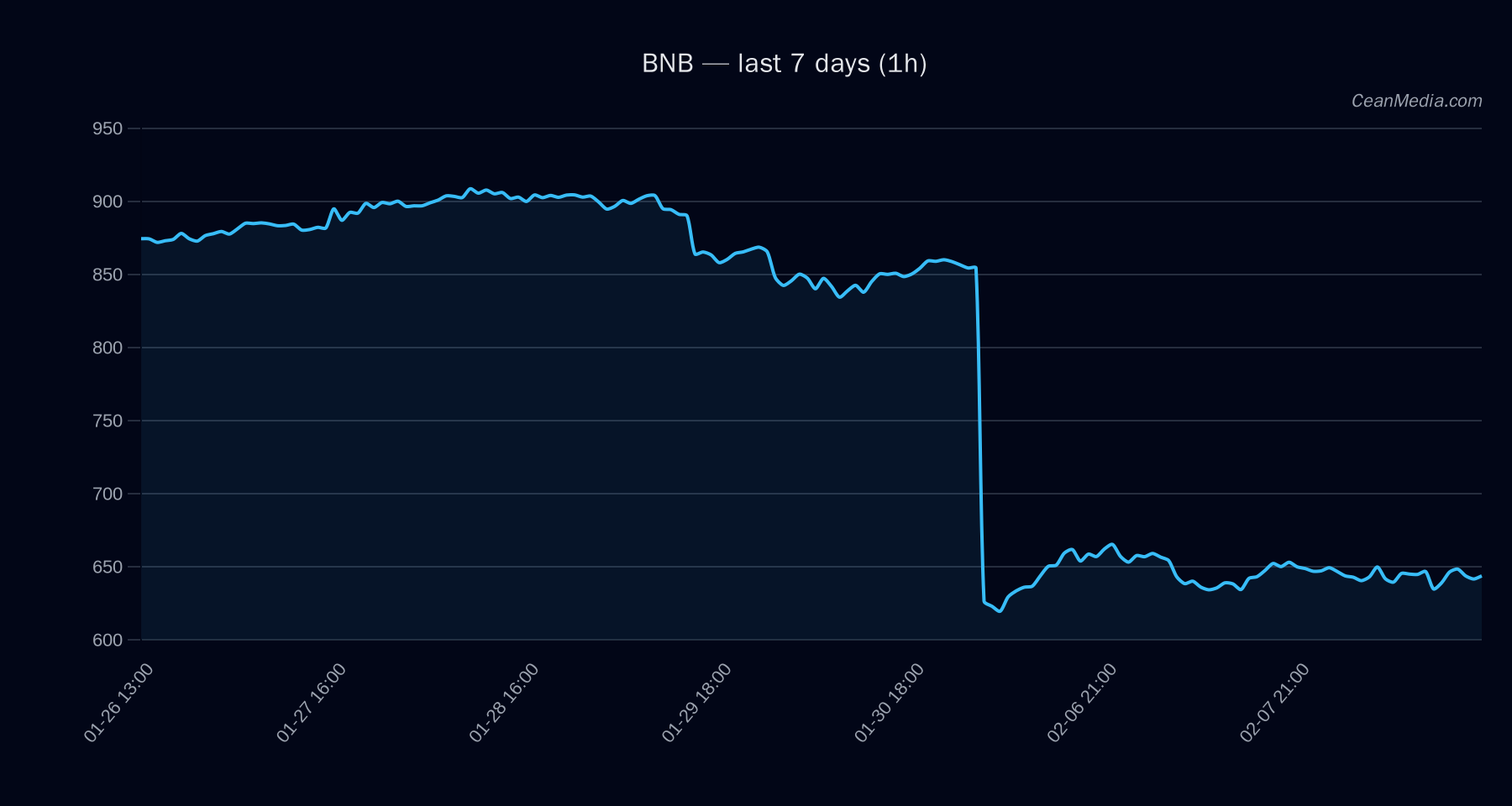 BNB technical analysis chart