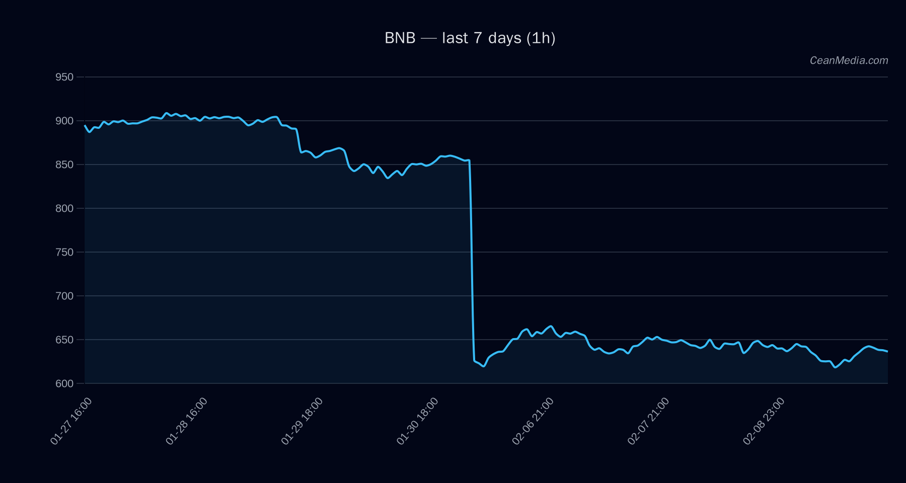 BNB technical analysis chart