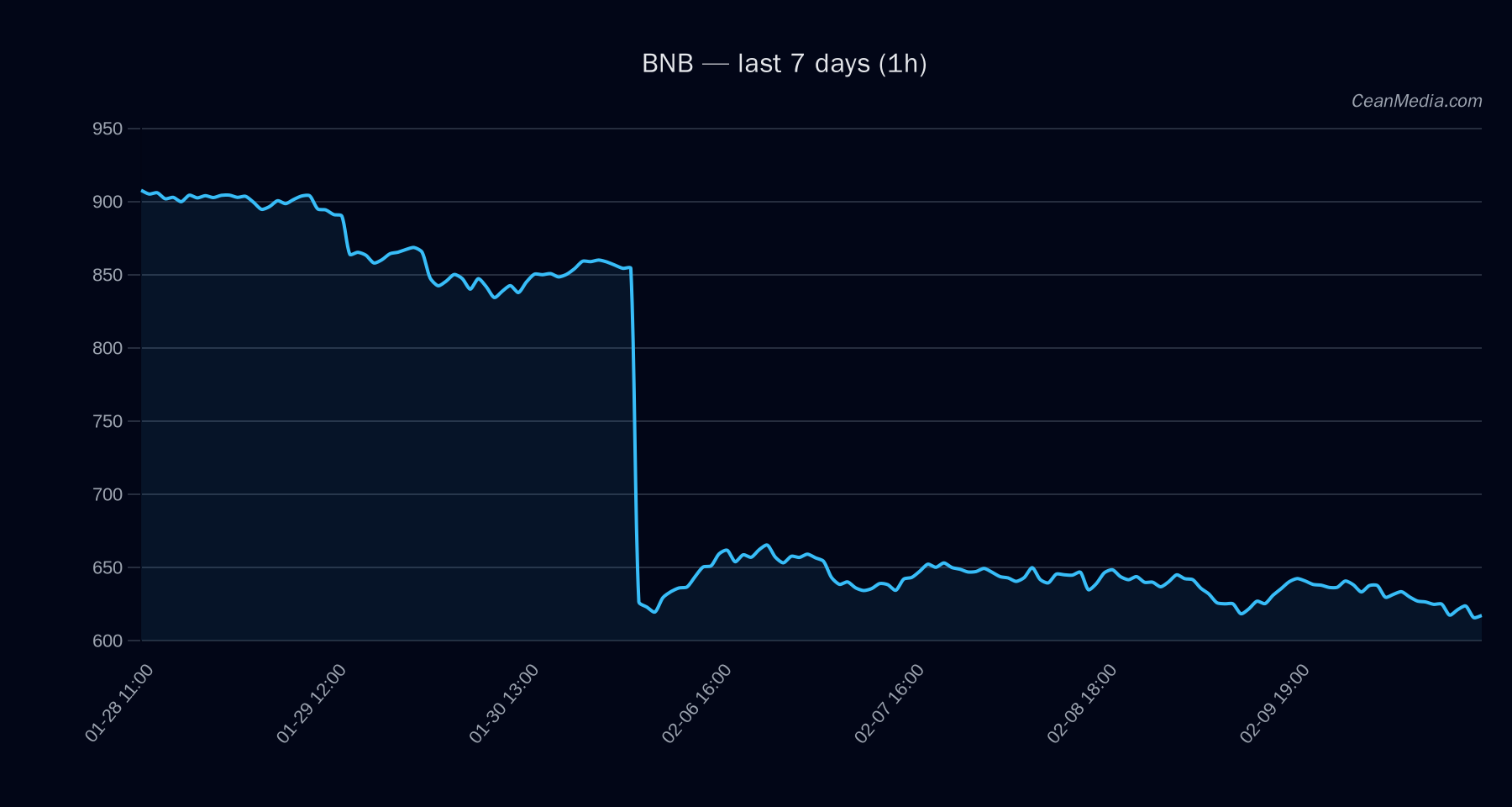 BNB technical analysis chart
