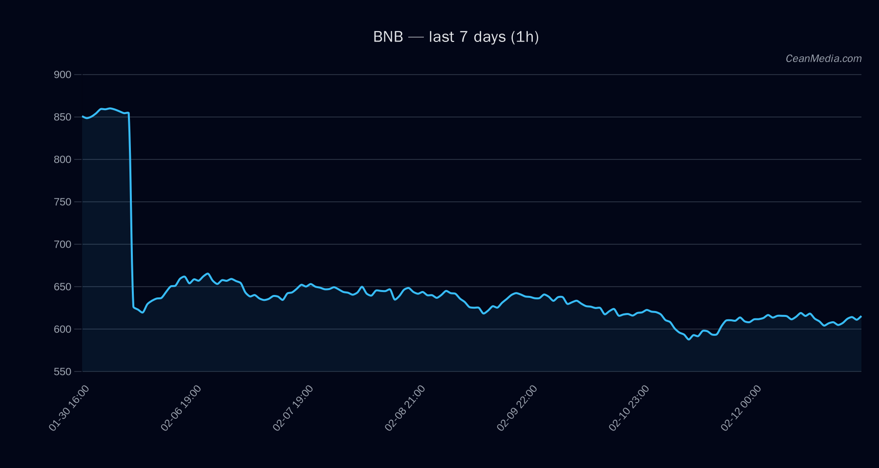 BNB technical analysis chart