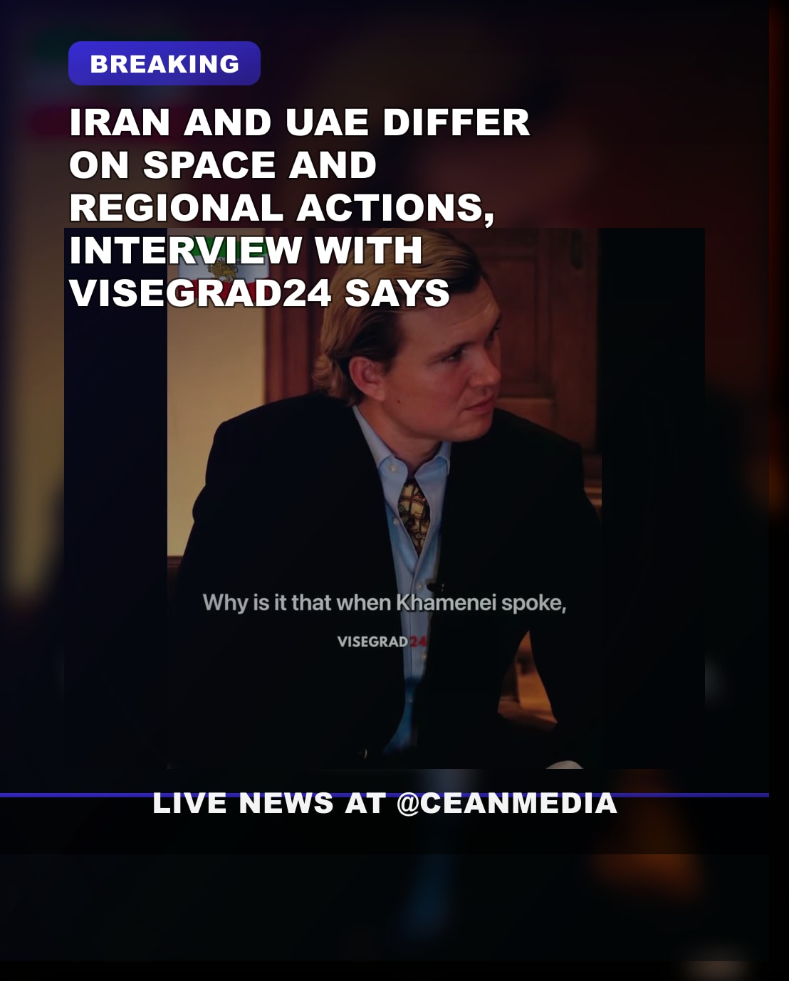 Illustrative photo for: Regional differences Iran UAE critique in Visegrad24