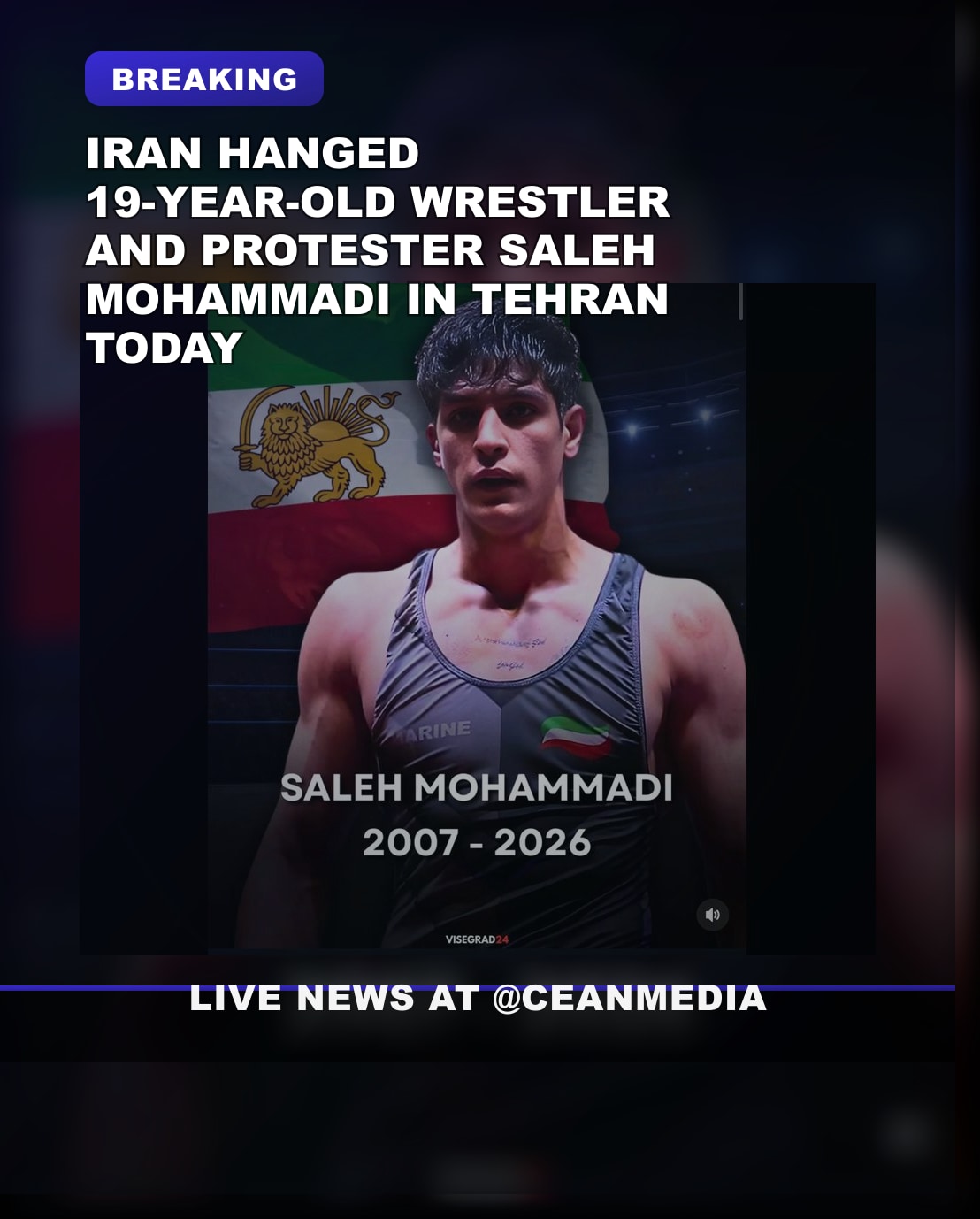 Illustrative photo for: Iranian regime executions protester: Iran hangs 19-year-old
