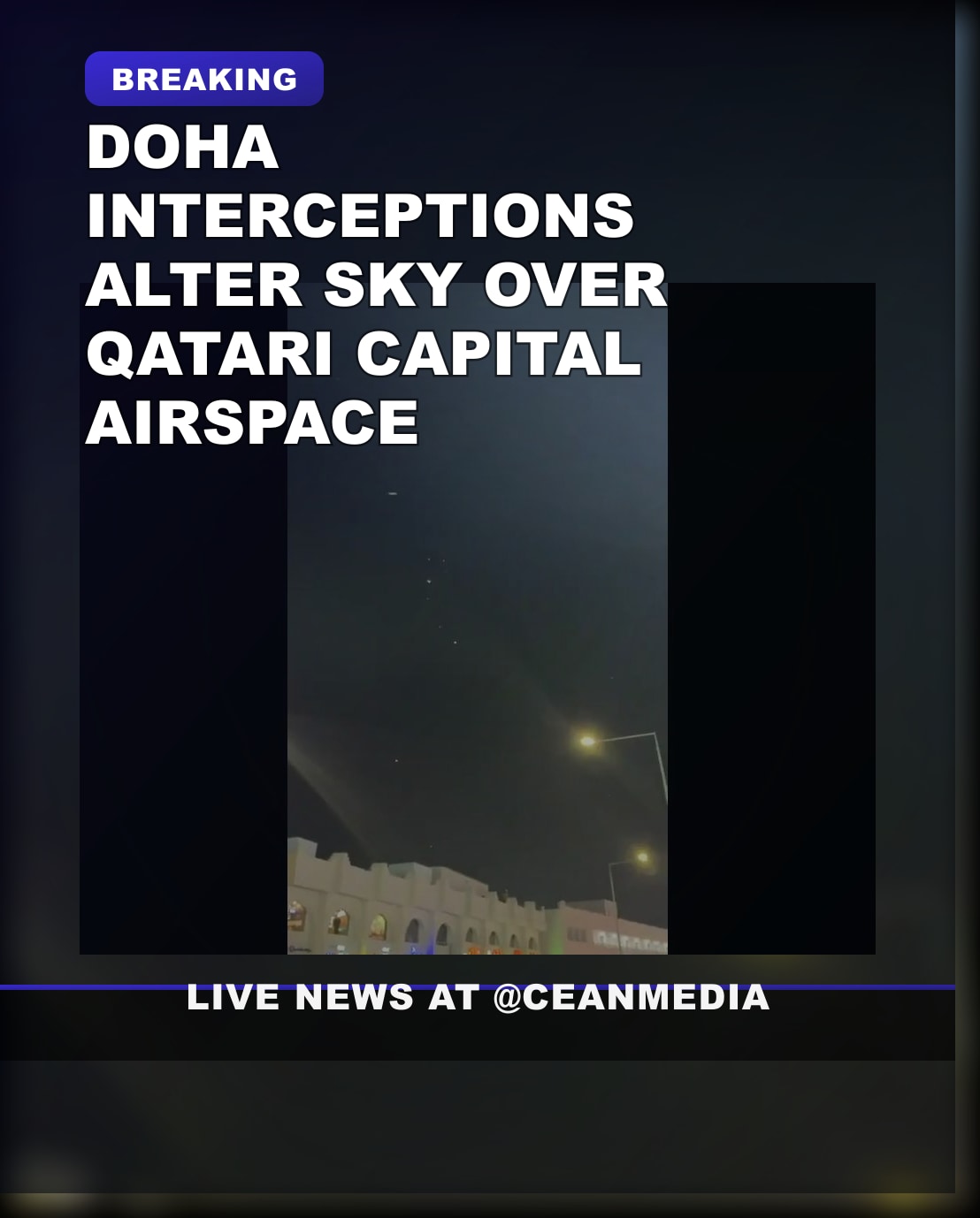 Illustrative photo for: Airspace interceptions doha: Qatar Captures Global Attention