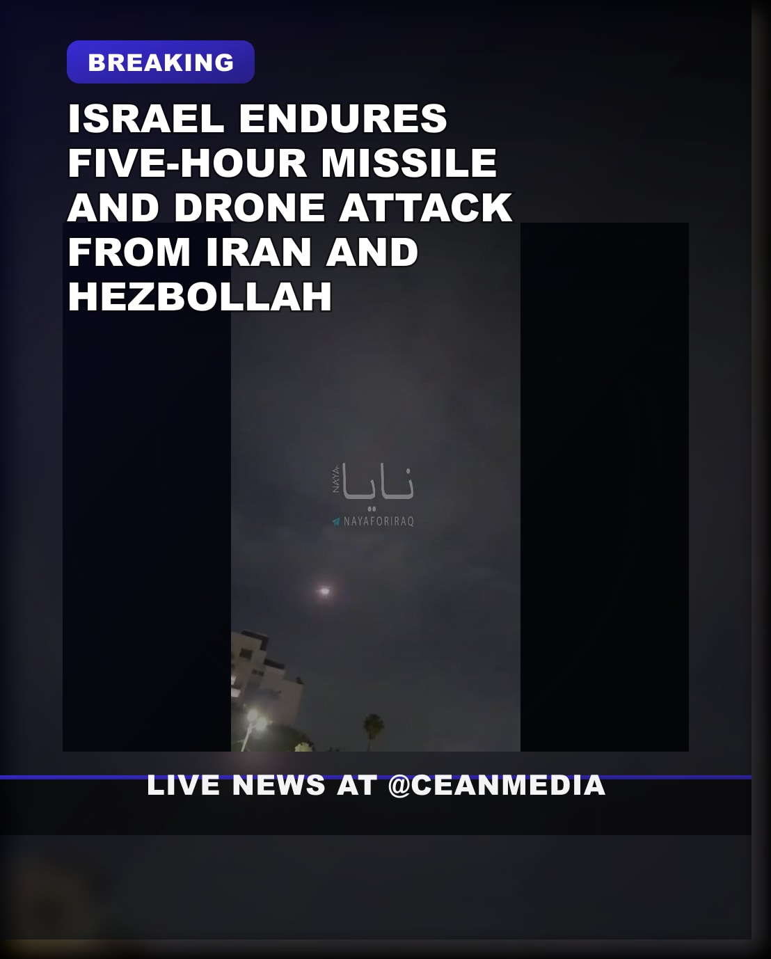 Illustrative photo for: Israel Iran Hezbollah attack duration: Ongoing missiles and