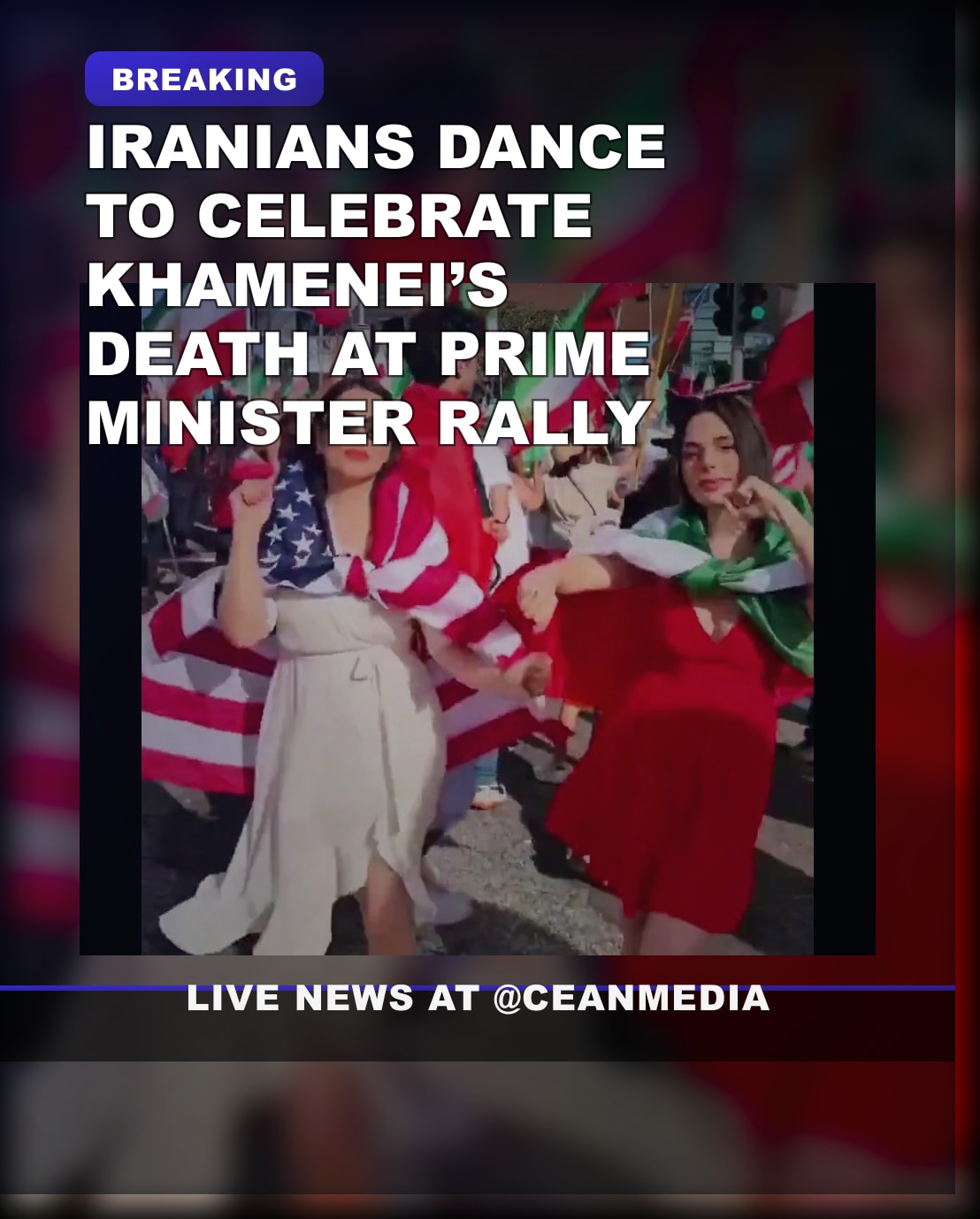 Illustrative photo for: Iranian celebratory dance death reaction sparks global