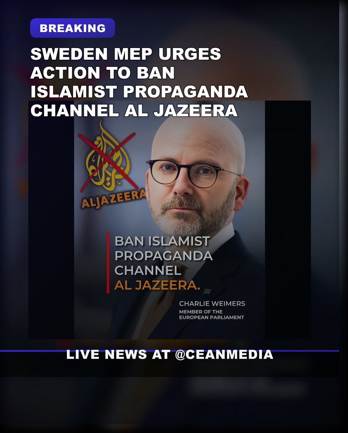 Illustrative photo for: Call on MEP Weimers to Support Action to Ban Islamist