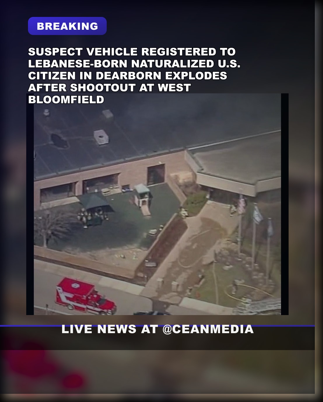 Illustrative photo for: Synagogue attack Michigan shooter leaked: Suspect killed in