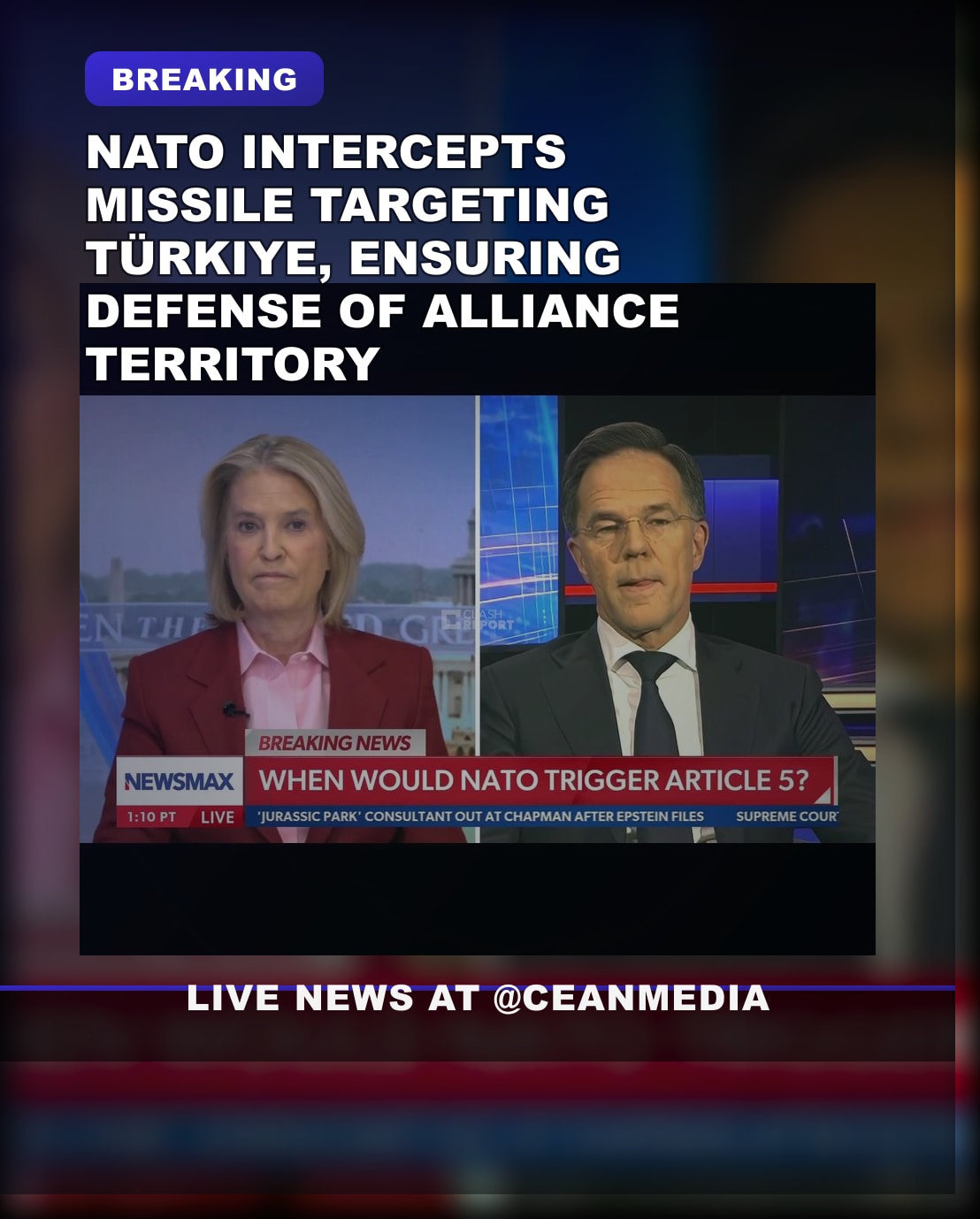 Illustrative photo for: NATO defense of territory Ensured as Missile Threat