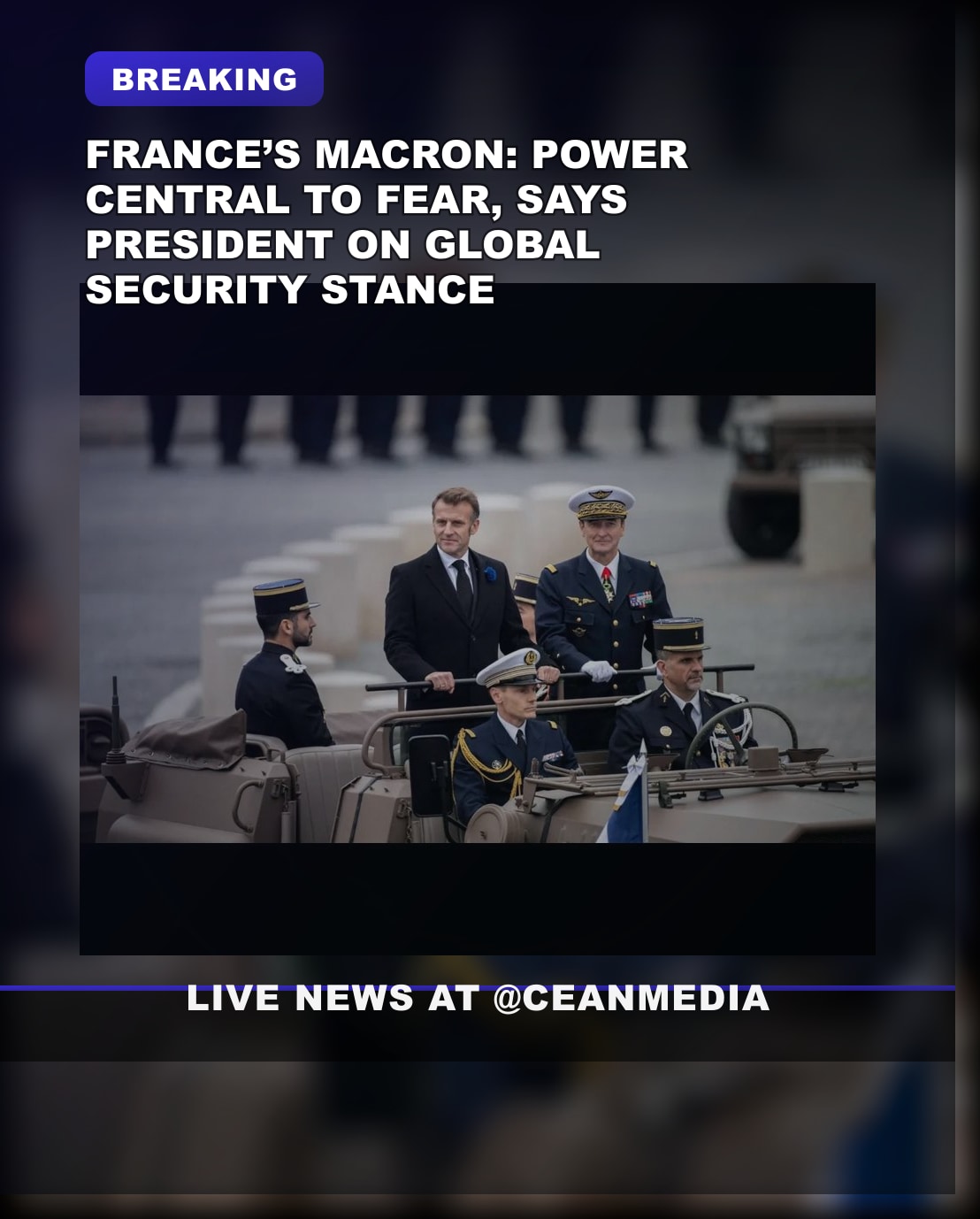 Illustrative photo for: Feared Powerful Referent Macarn: Macron’s Power and Fear