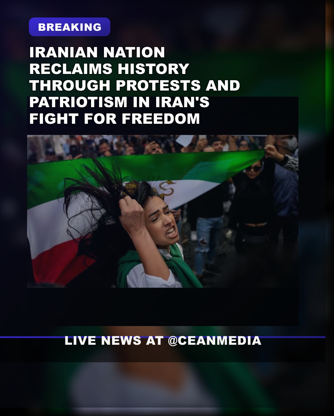 Illustrative photo for: Iranian nation reclaiming freedom: Protests, Philosophy,