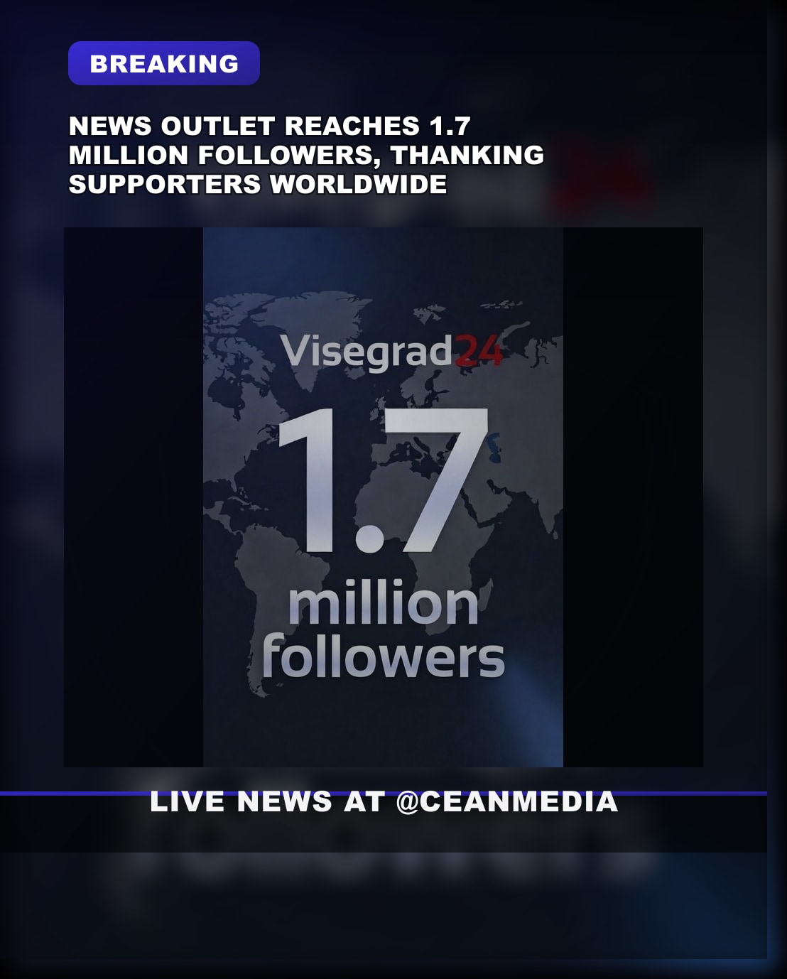 Illustrative photo for: Milestone Followers Celebration: 1.7M Thanks for Your