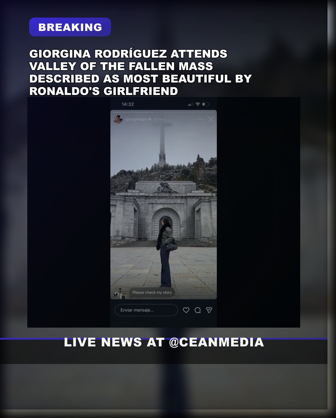Illustrative photo for: Rogriguez most beautiful mass: Giorgina Rodríguez Visits