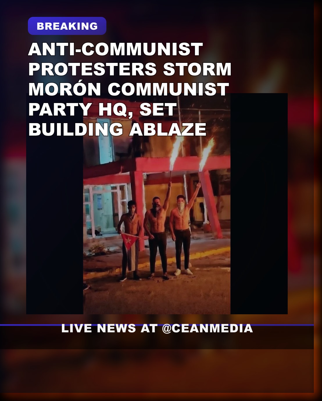 Illustrative photo for: Protesters Storm Cuban Communist Party HQ in Morón: Anti