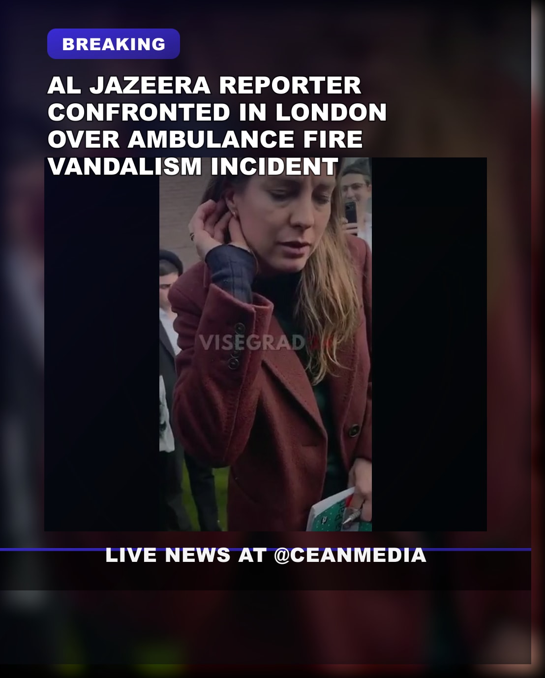 Illustrative photo for: Al Jazeera London confrontation: Reporter Faces Accusations