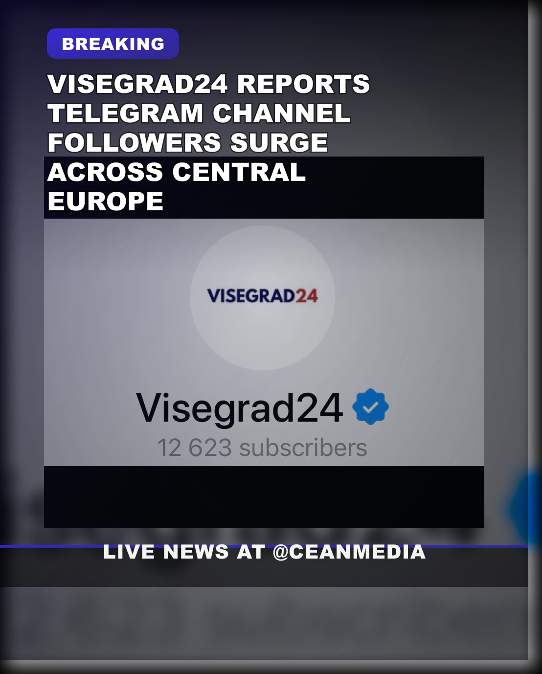 Illustrative photo for: Follow Visegrad24 Telegram follow