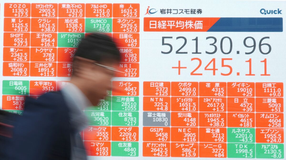 Illustrative photo for: Japanese equities gains delayed Iran threat