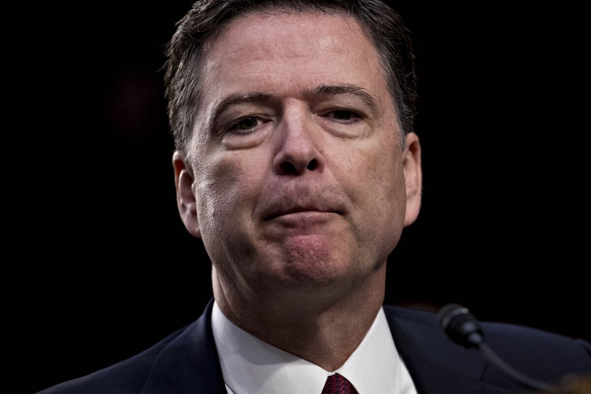Illustrative photo for: Comey surrender threats post: Former FBI Director