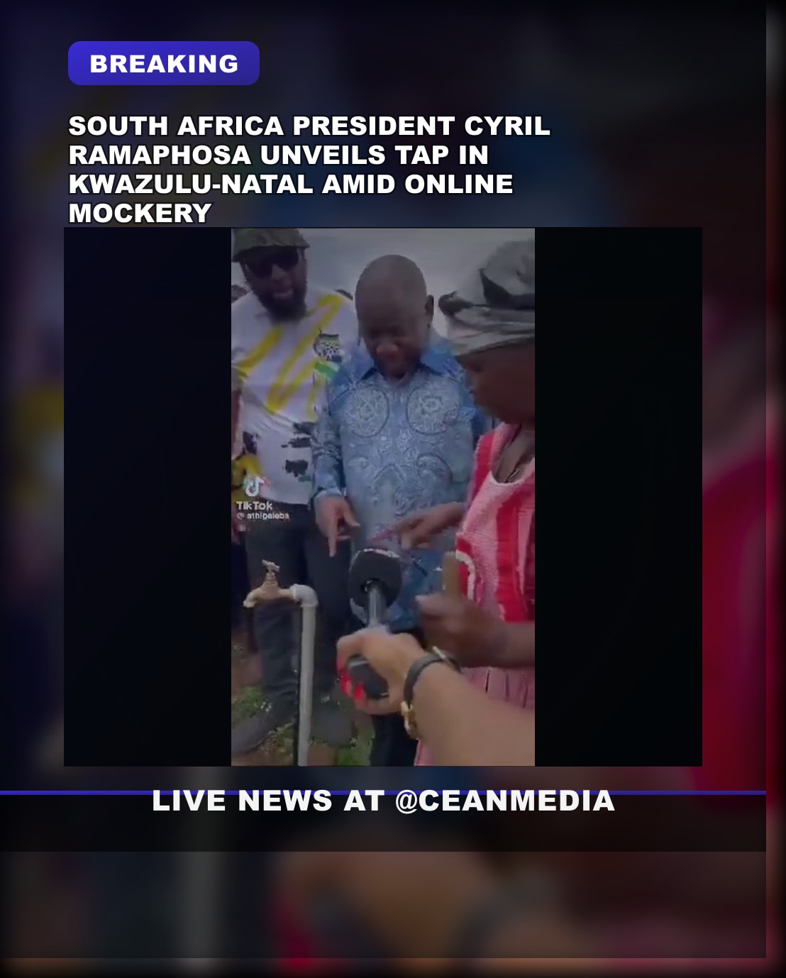 Illustrative photo for: South Africa Presidential Viral Video sparks debate over