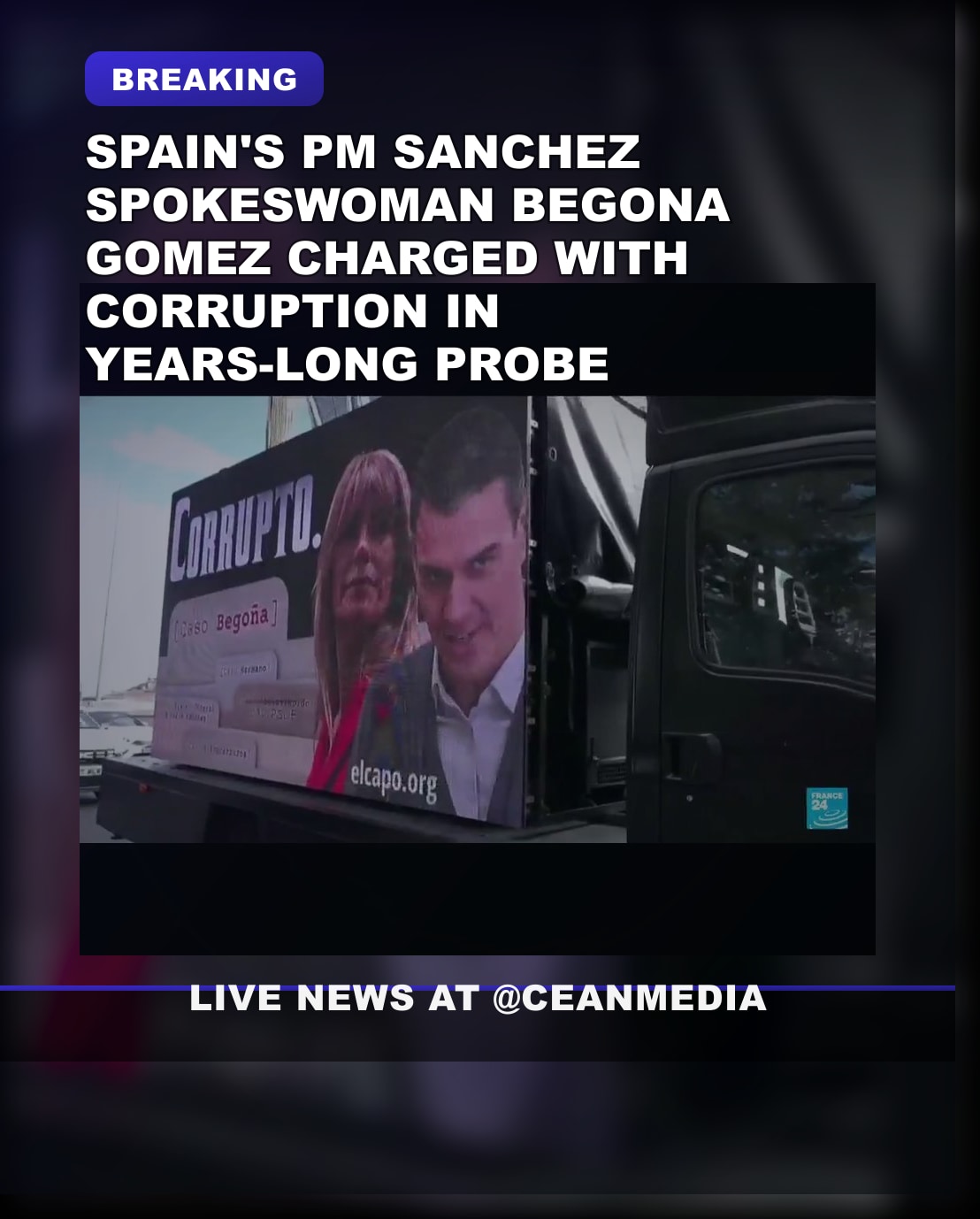 Illustrative photo for: Begona Gomez corruption charge: Spanish PM’s wife charged