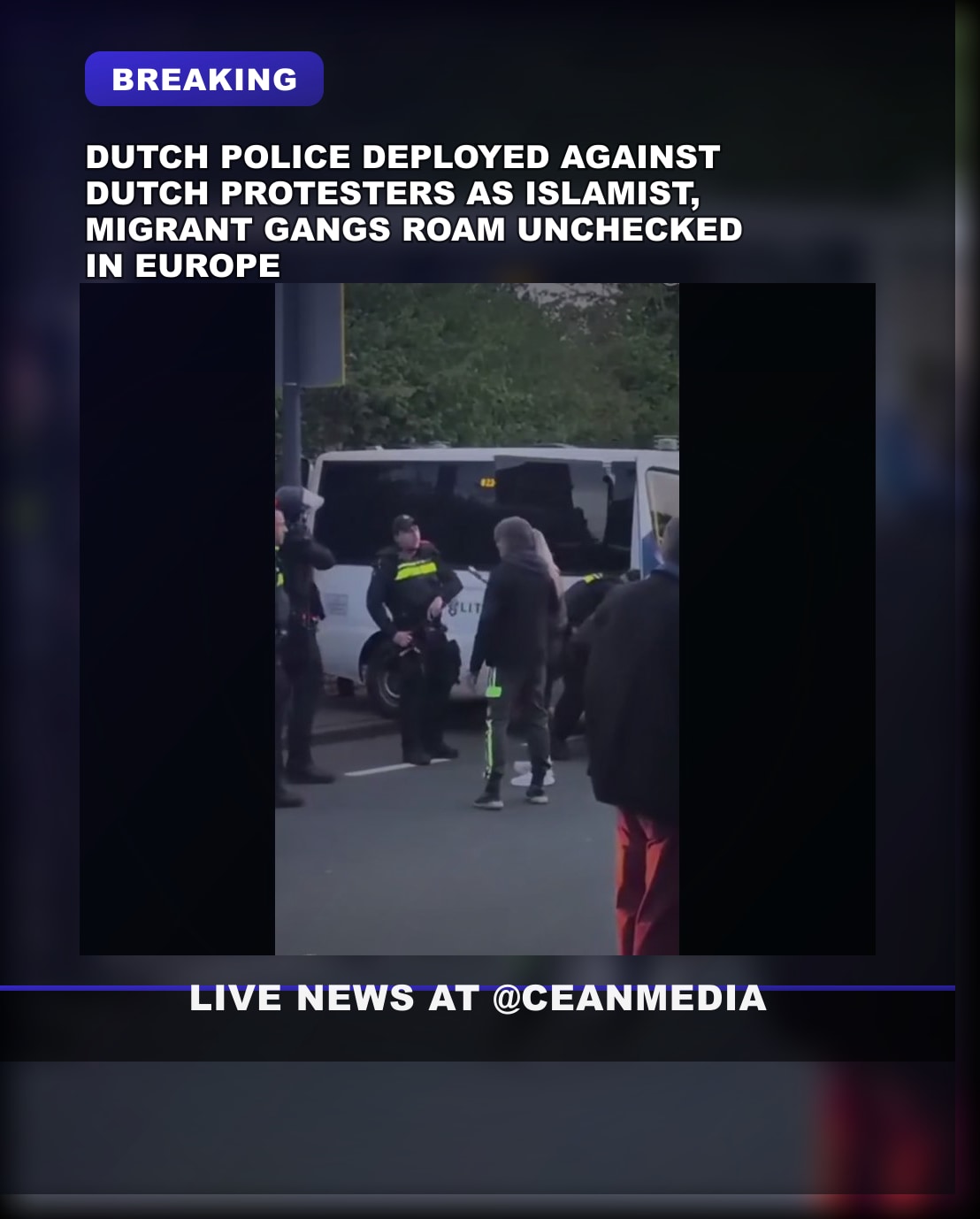 Illustrative photo for: Police protest coverage bias: Dutch police move quickly