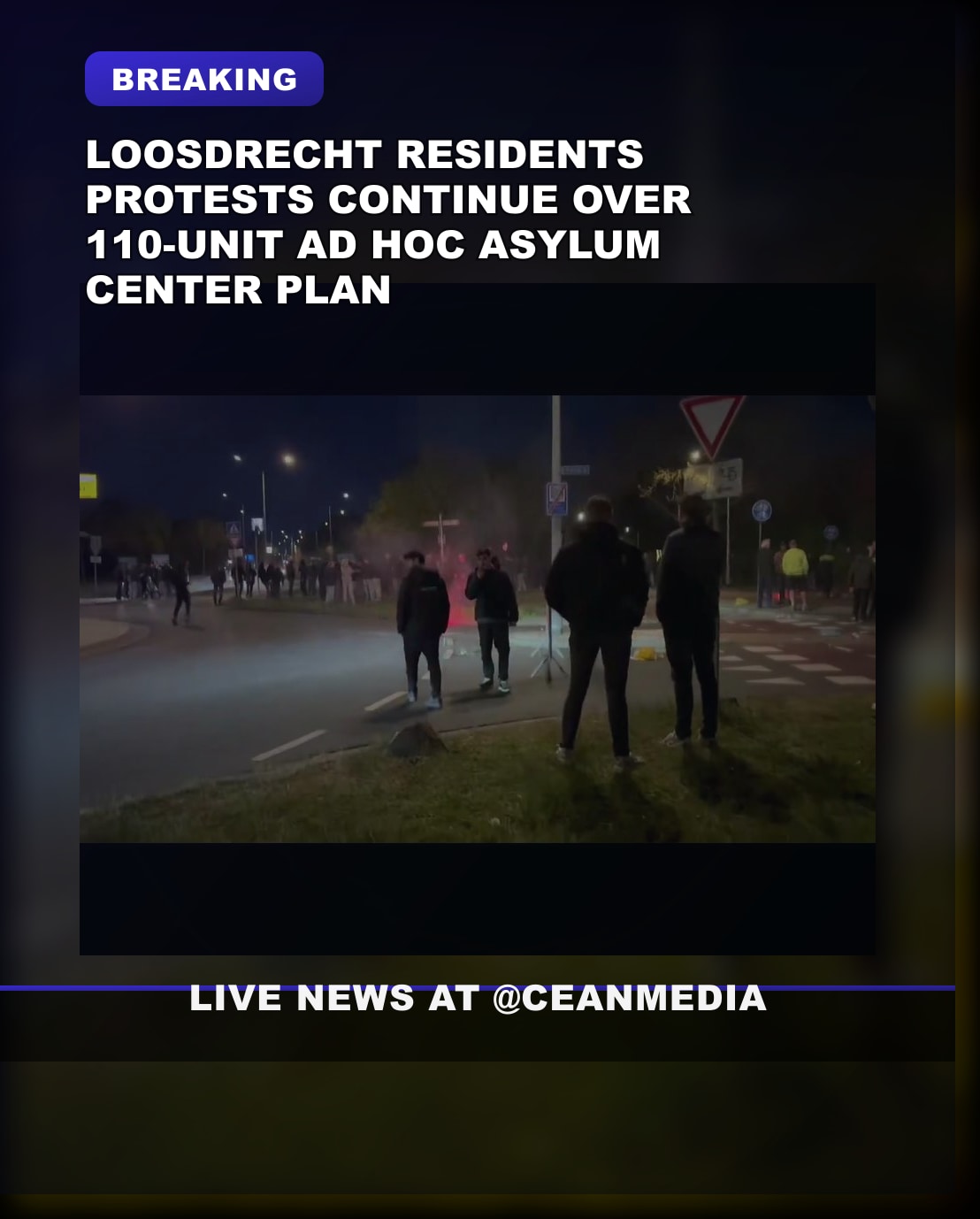 Illustrative photo for: Loosdrecht asylum protest continuous days: Residents rally