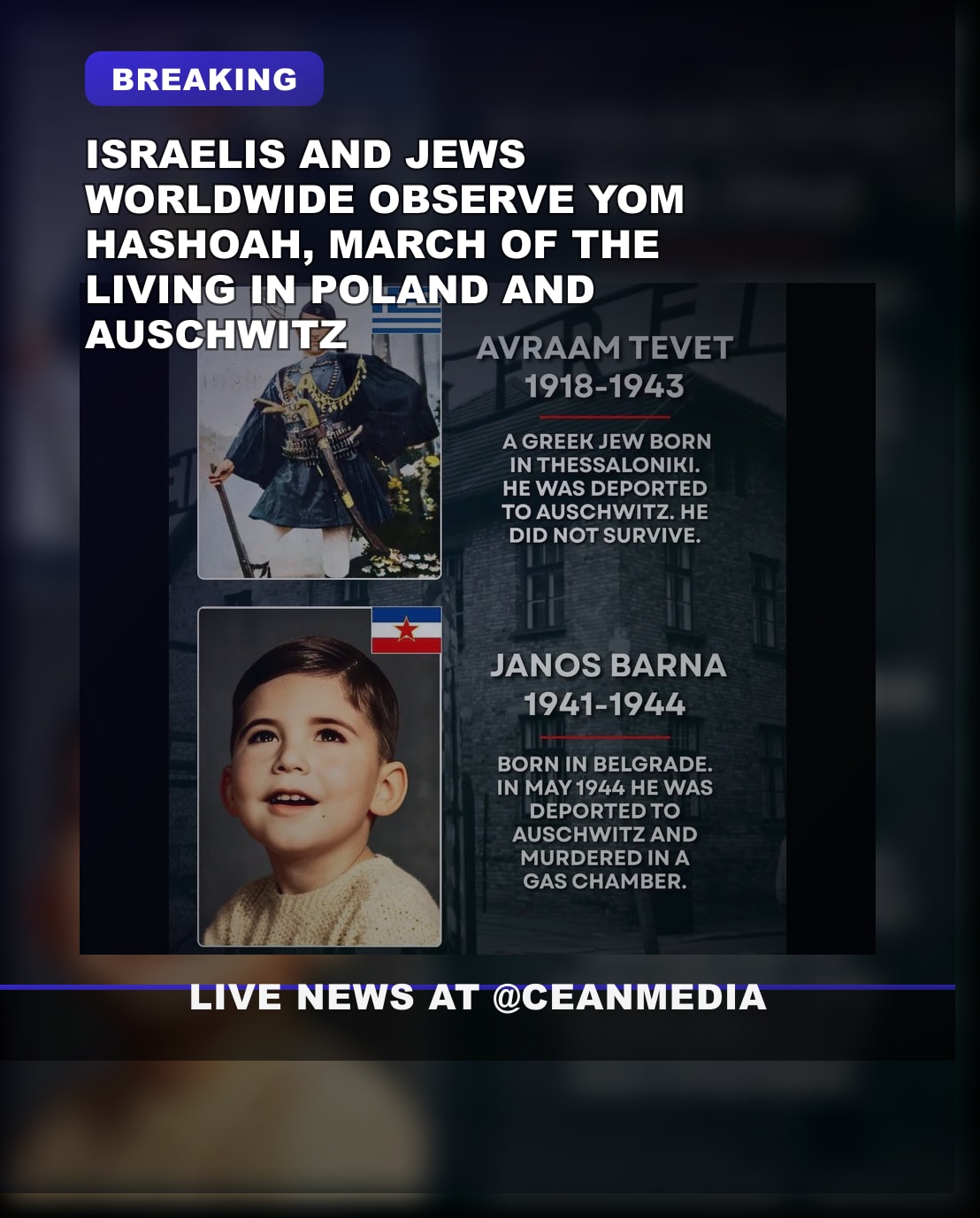 Illustrative photo for: Global Holocaust Remembrance Day attendees rally Jews