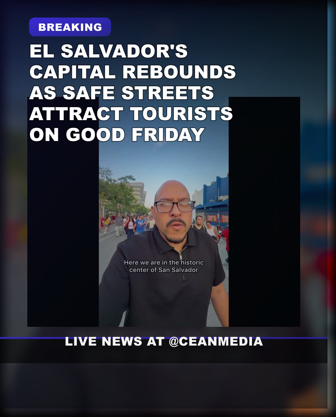 Illustrative photo for: El Salvador Good Friday transformation: Capital rebounds,