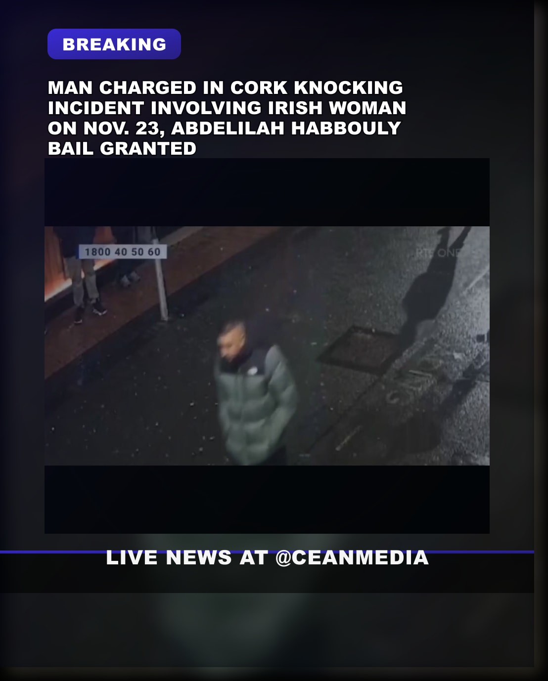 Illustrative photo for: Irish woman assault Cork arrest Bail release - Cork man