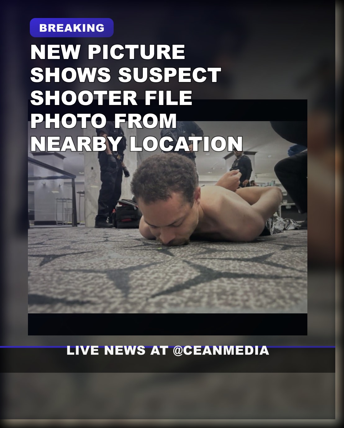 Illustrative photo for: New Photo Emerges of Suspect in Shooting Incident image of