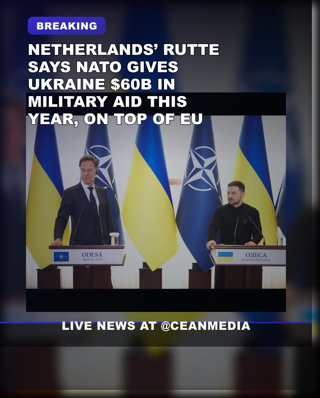 Illustrative photo for: Ukraine military aid commitments: NATO, EU, allies pledge