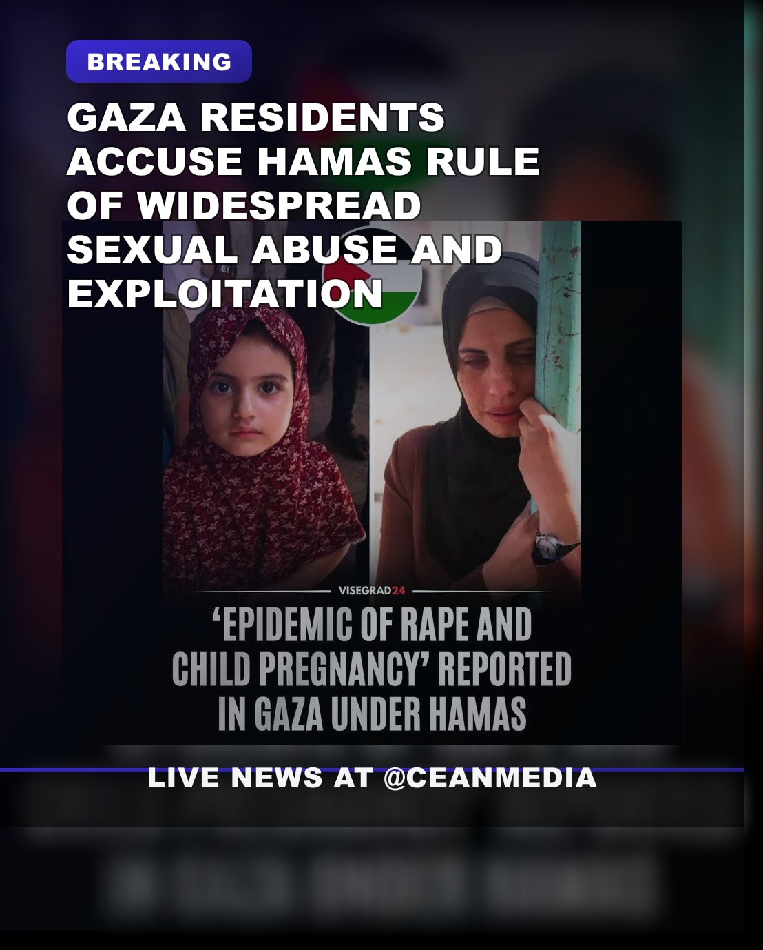 Illustrative photo for: Gaza Hamas sexual abuse report: Survivors describe systemic