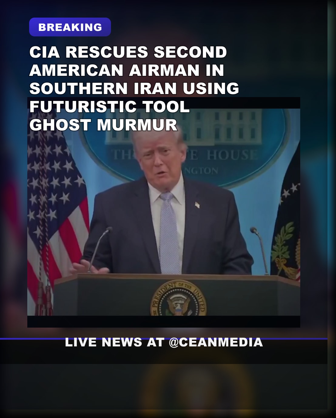 Illustrative photo for: CIA Uses Ghost Murmur Surveillance Technology to Locate and