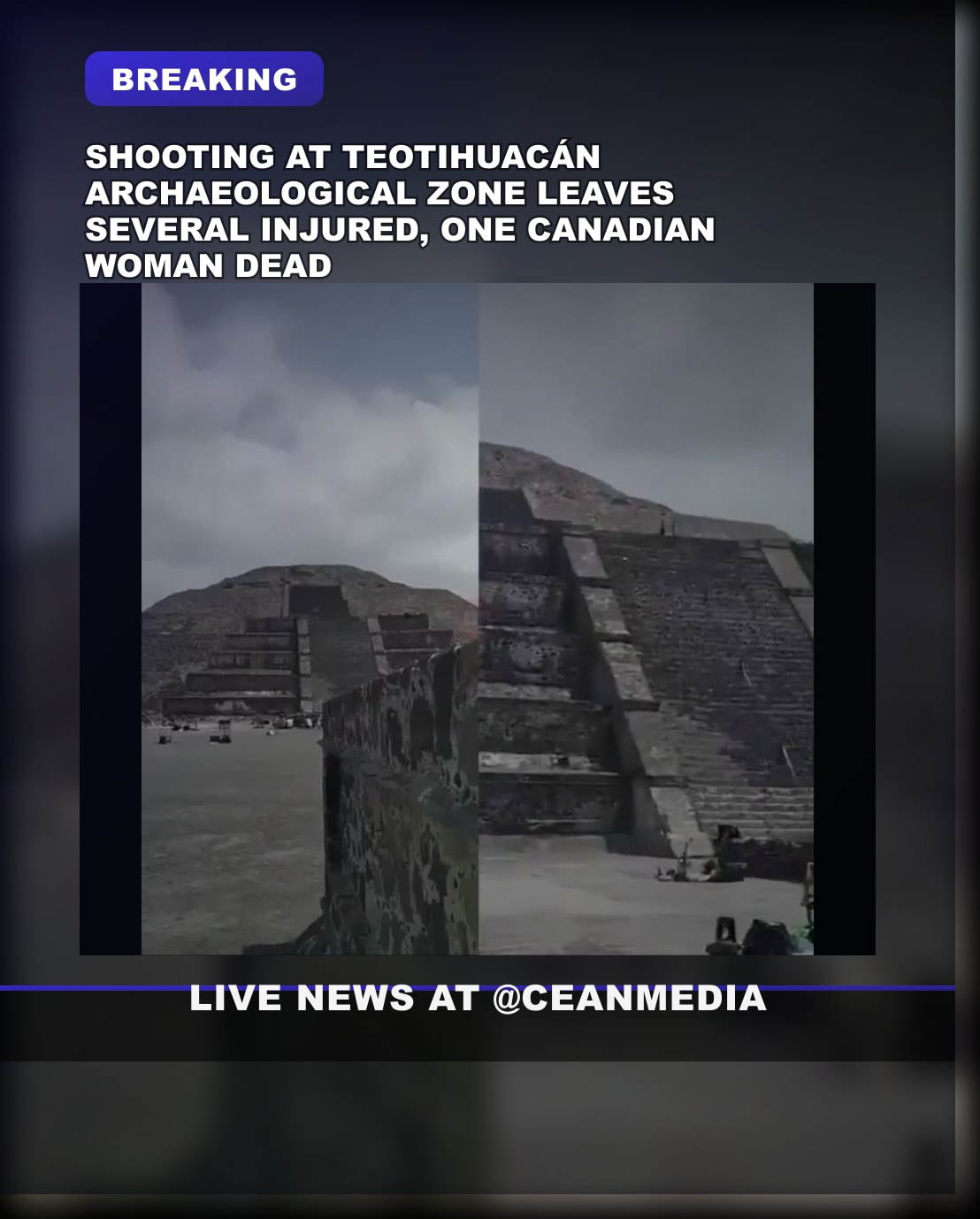 Illustrative photo for: Mass shooting at Teotihuacan archeological zone leaves