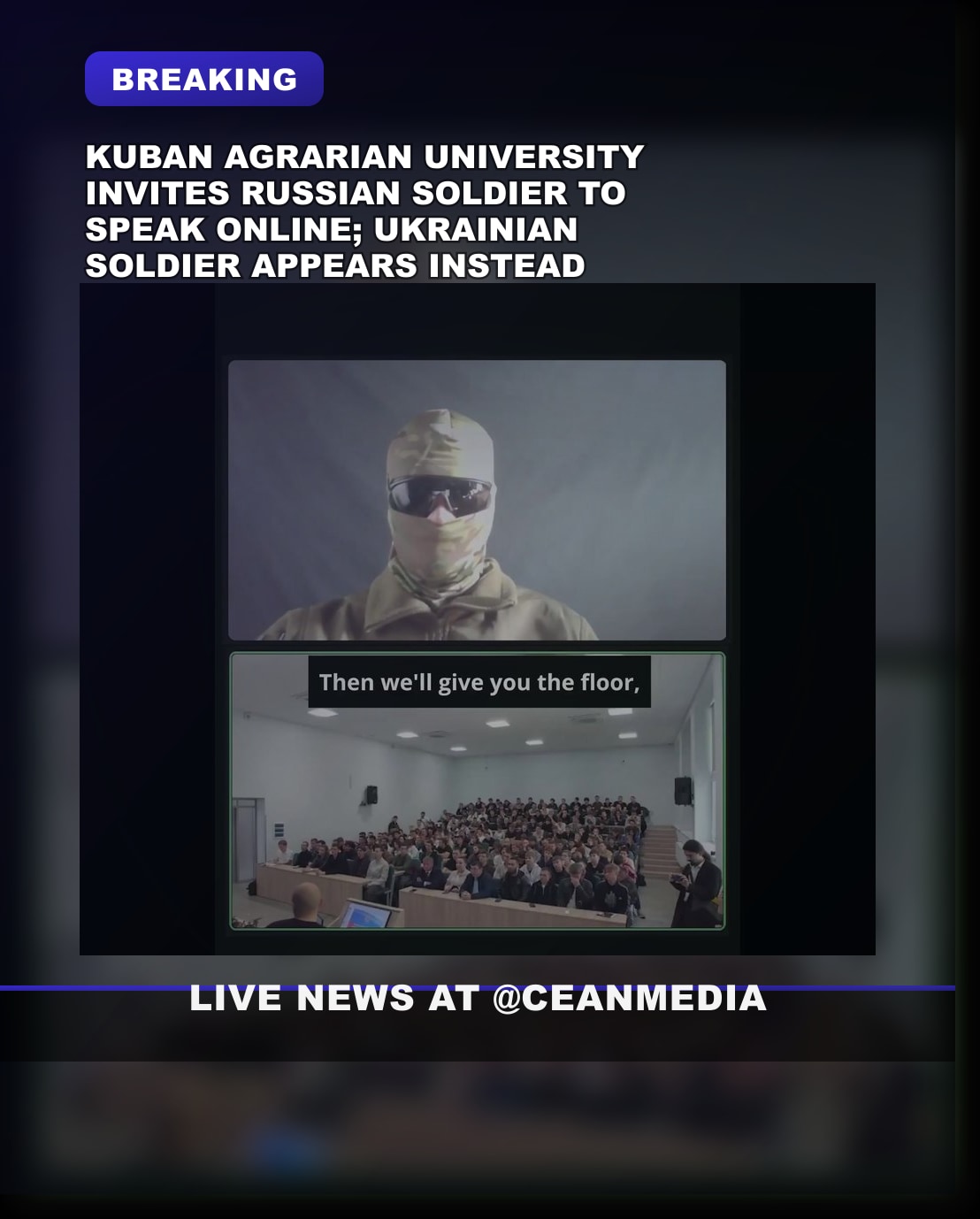 Illustrative photo for: Ukrainian Soldier Appears Online Instead of Russian Officer