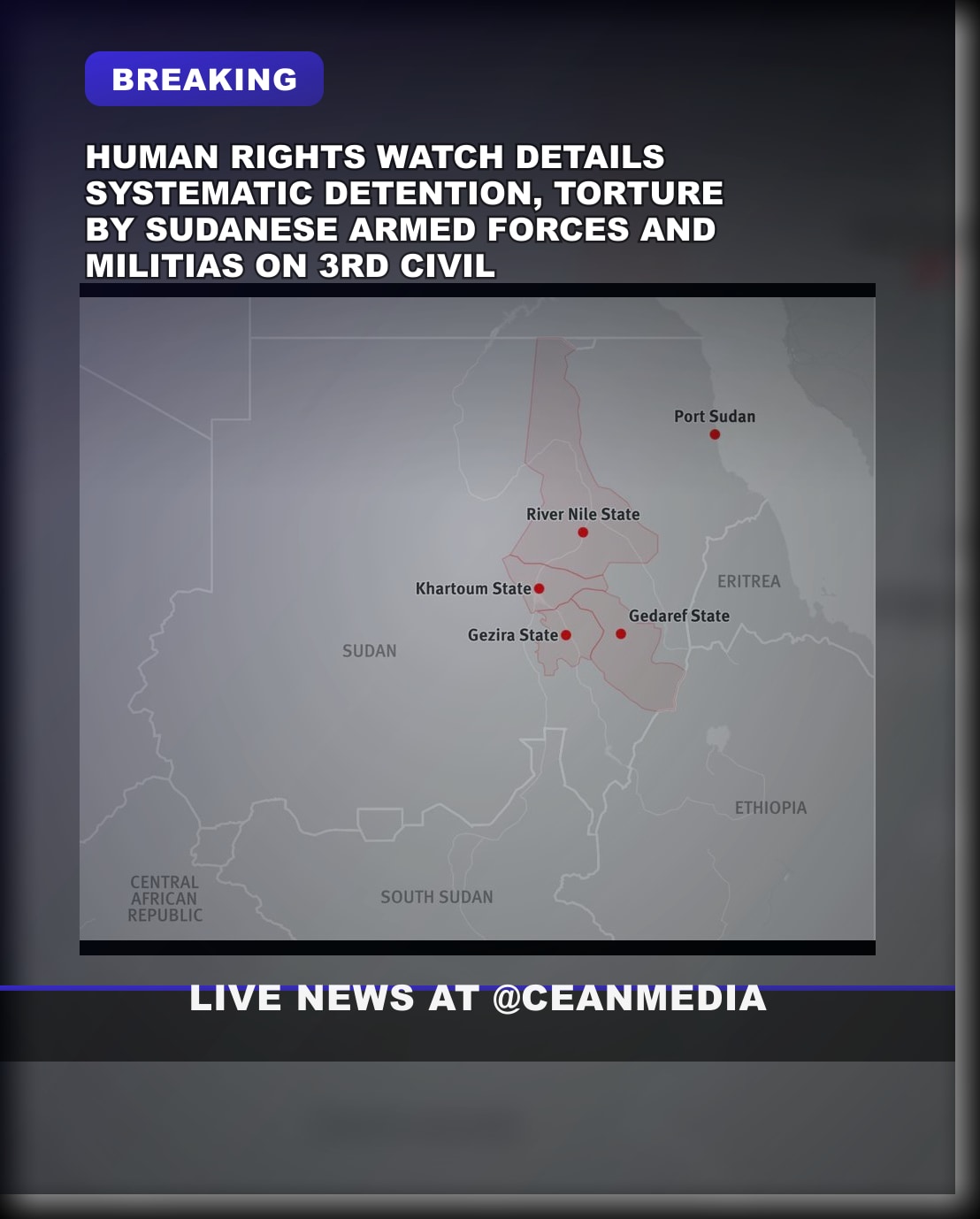 Illustrative photo for: Sudanese civil war abuses anniversary: HRW details