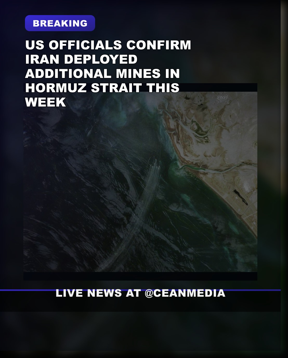 Illustrative photo for: Iranian naval mine deployment Hormuz strait confirmed this