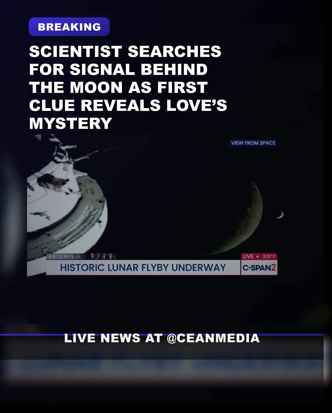Illustrative photo for: Astronaut's Message: Love Your Neighbor as Yourself Mission
