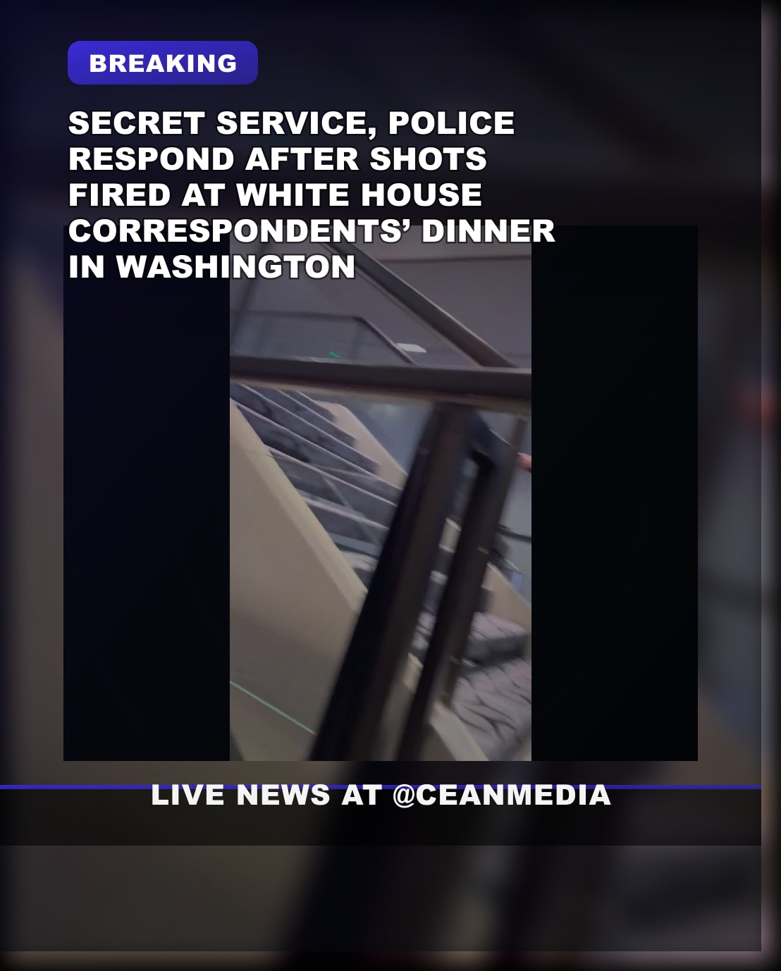 Illustrative photo for: White House Correspondents Dinner shooting reaction: