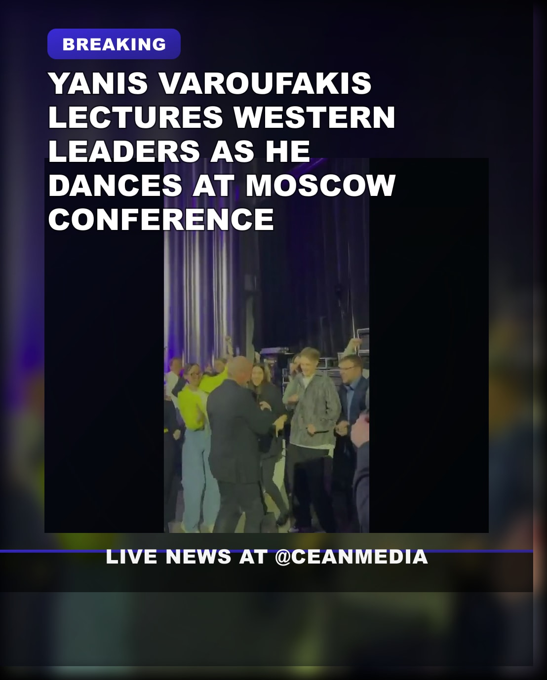 Illustrative photo for: Varoufakis Moscow dancing controversy: Dances at Moscow