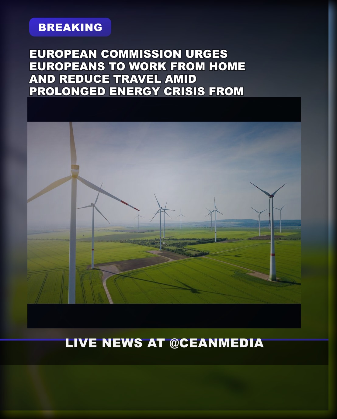 Illustrative photo for: EU Commission: energy crisis travel reduction urges show