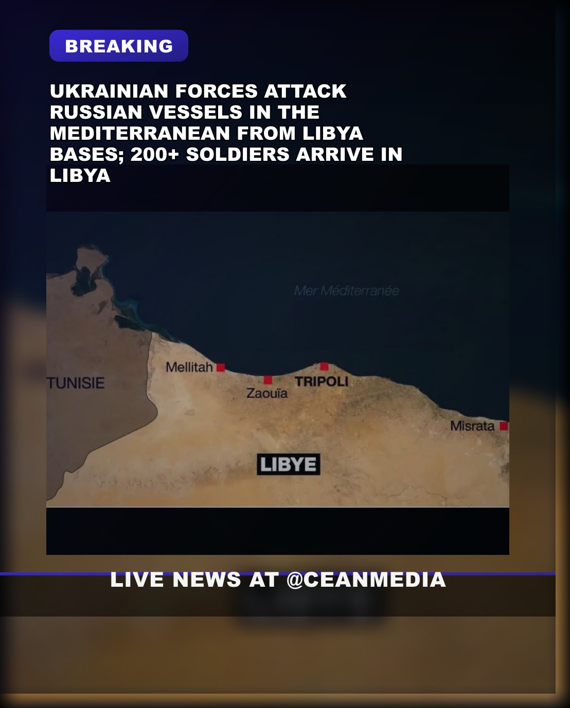Illustrative photo for: Ukraine forces libya bases nautical frontline — ukrainian