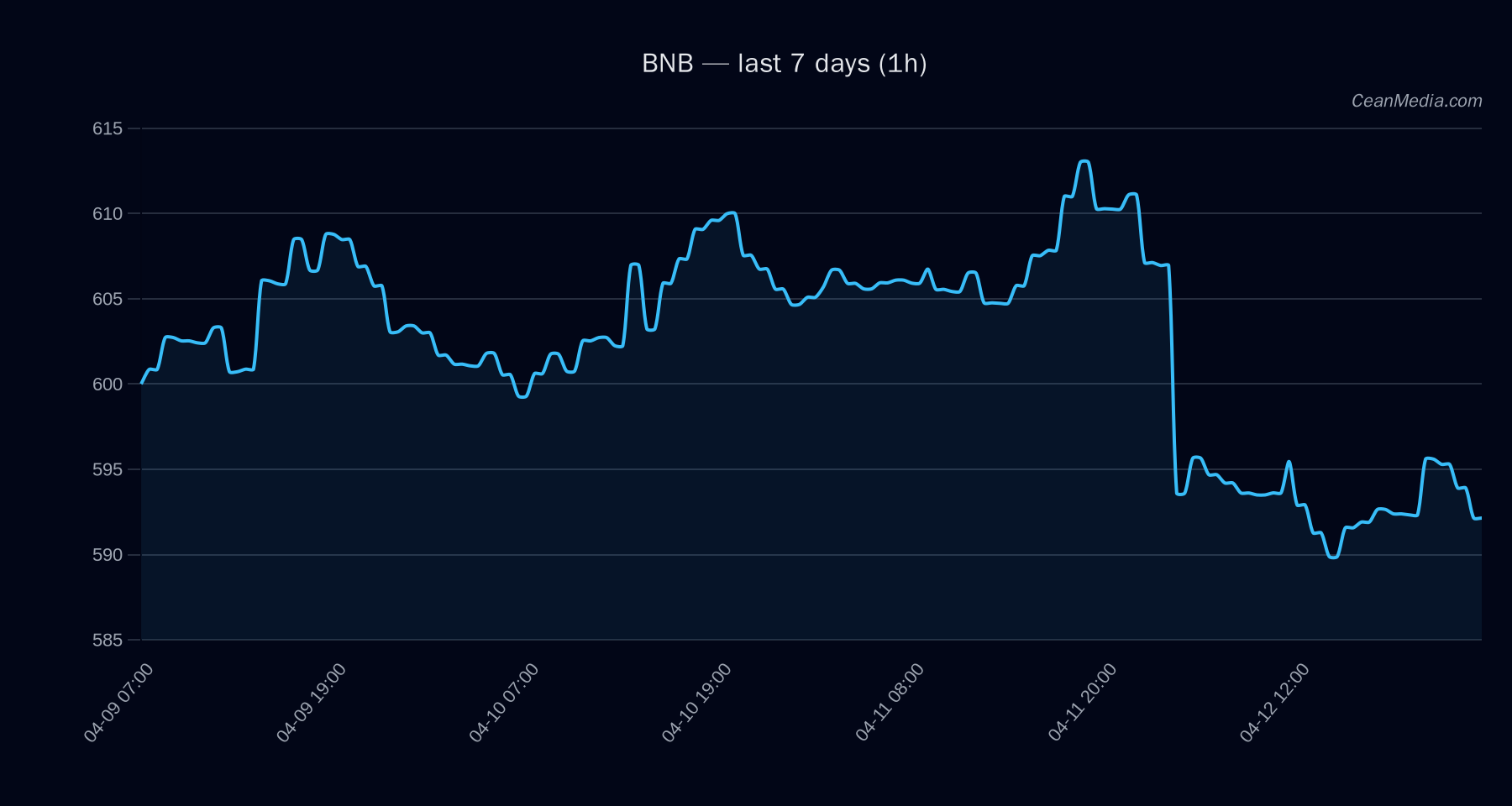 BNB technical analysis chart