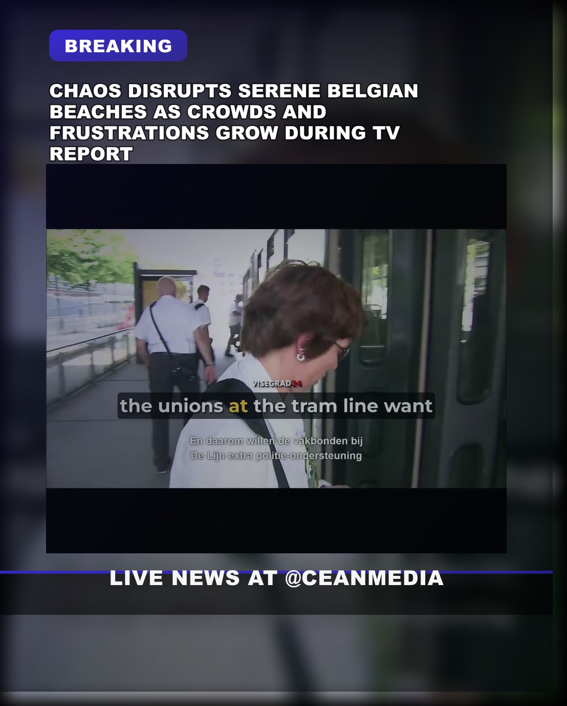 Illustrative photo for: Chaos at Belgian beaches disrupts crowds as sun beckons