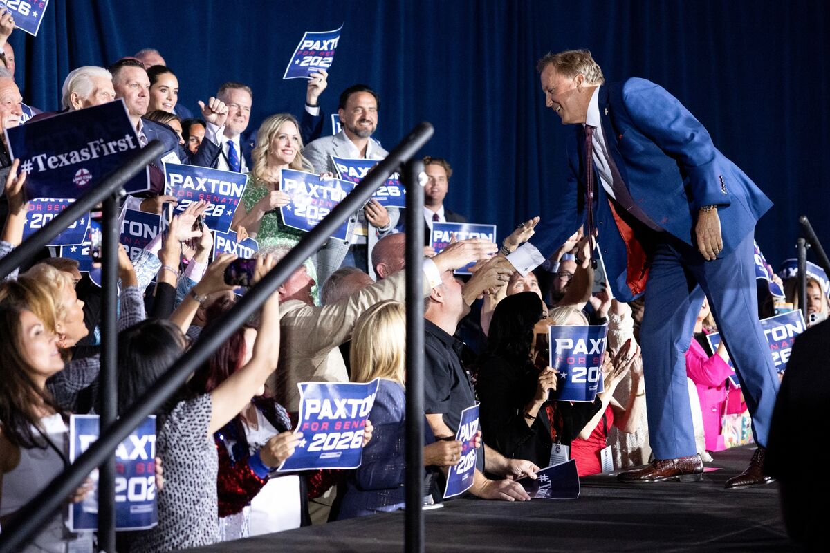 Illustrative photo for: Trump Paxton landslide endorsements allocating funds