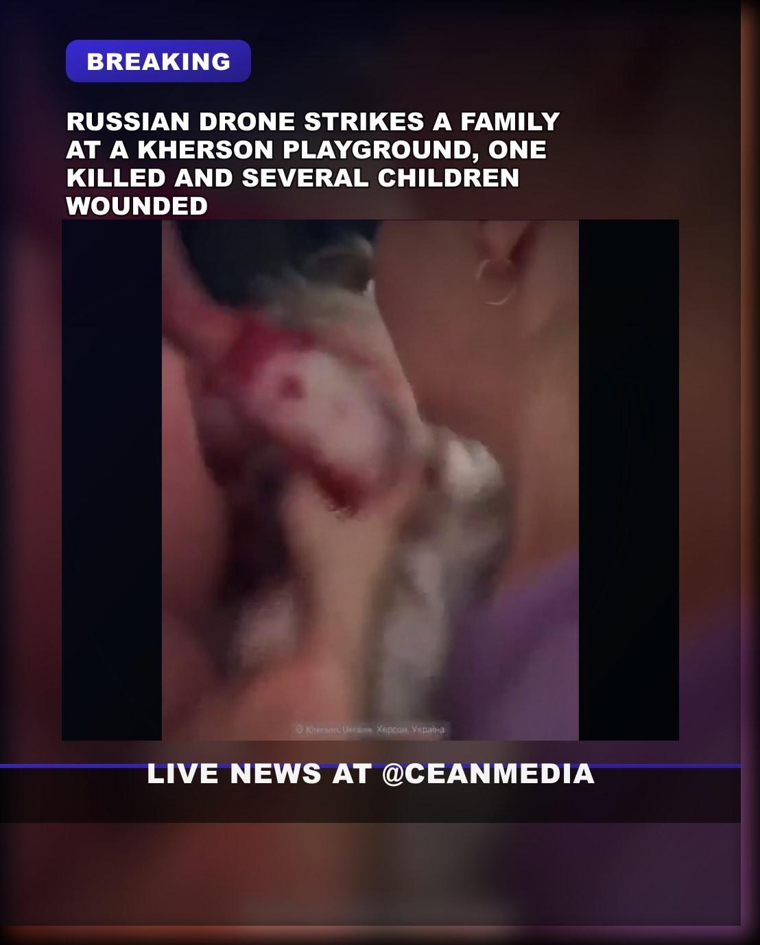 Illustrative photo for: Kherson playground drone attack: Russian strikes kill,