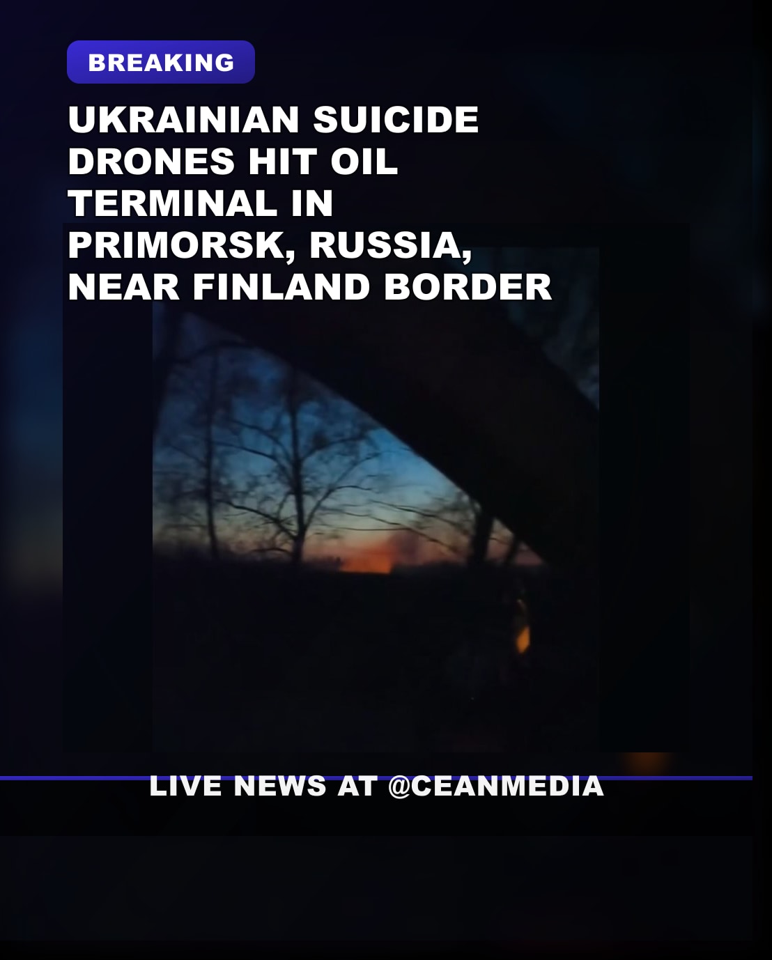 Illustrative photo for: Ukraine oil export disruption worsens as drones hit Baltic