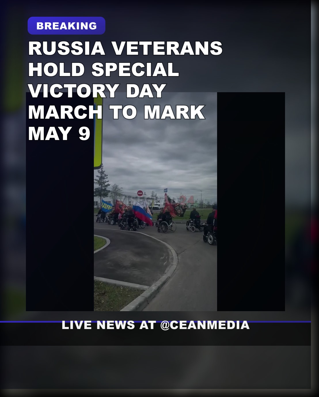 Illustrative photo for: Russia veteran march May 9 marks Special Victory Day parade